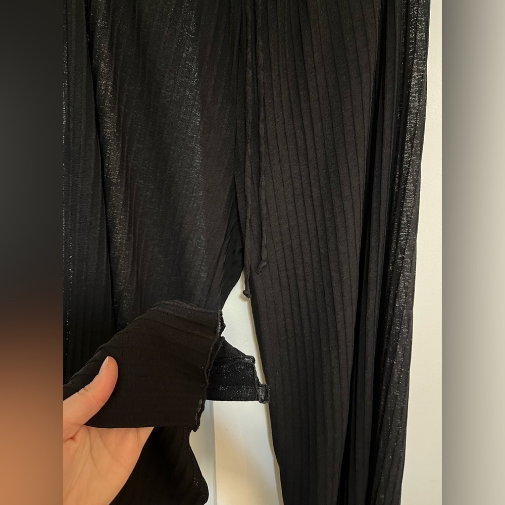 Vintage sheer relaxed fit pants - Picture 4 of 6